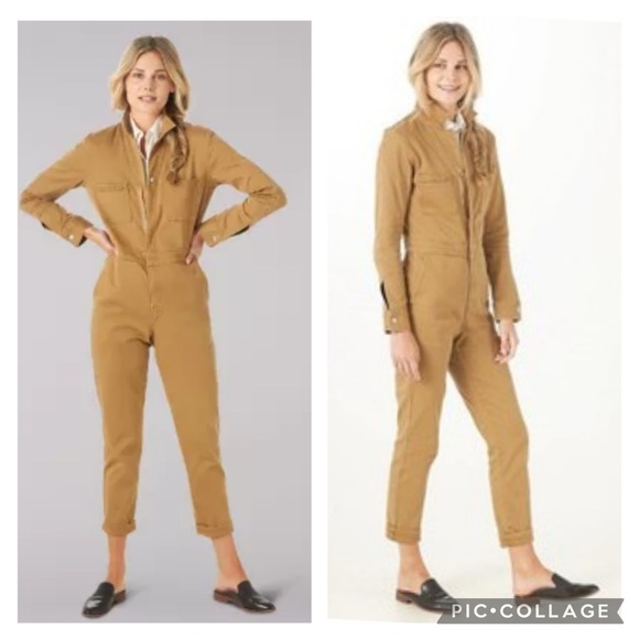 Lee Legendary Union-All One-Piece Brown Cotton Denim Utility Coverall Size XL - Picture 15 of 15